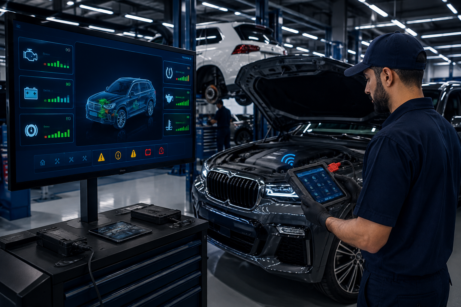 Live vehicle health report